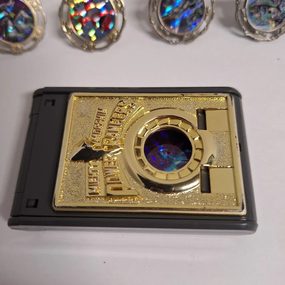 Vintage Mighty Morphin' Power Rangers Morpher Coins Lot Untested Battery Clean‎
